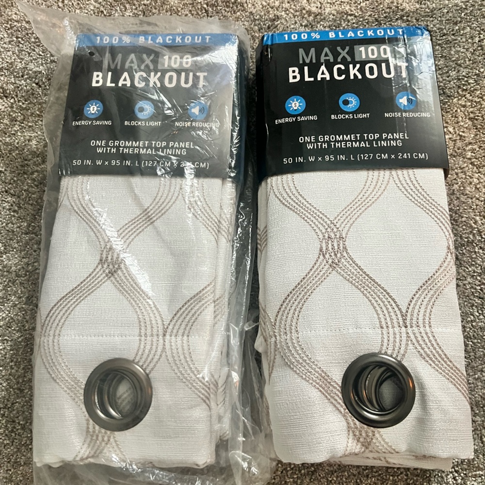 Blackout curtains